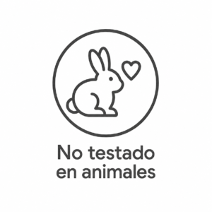 No testado en animales