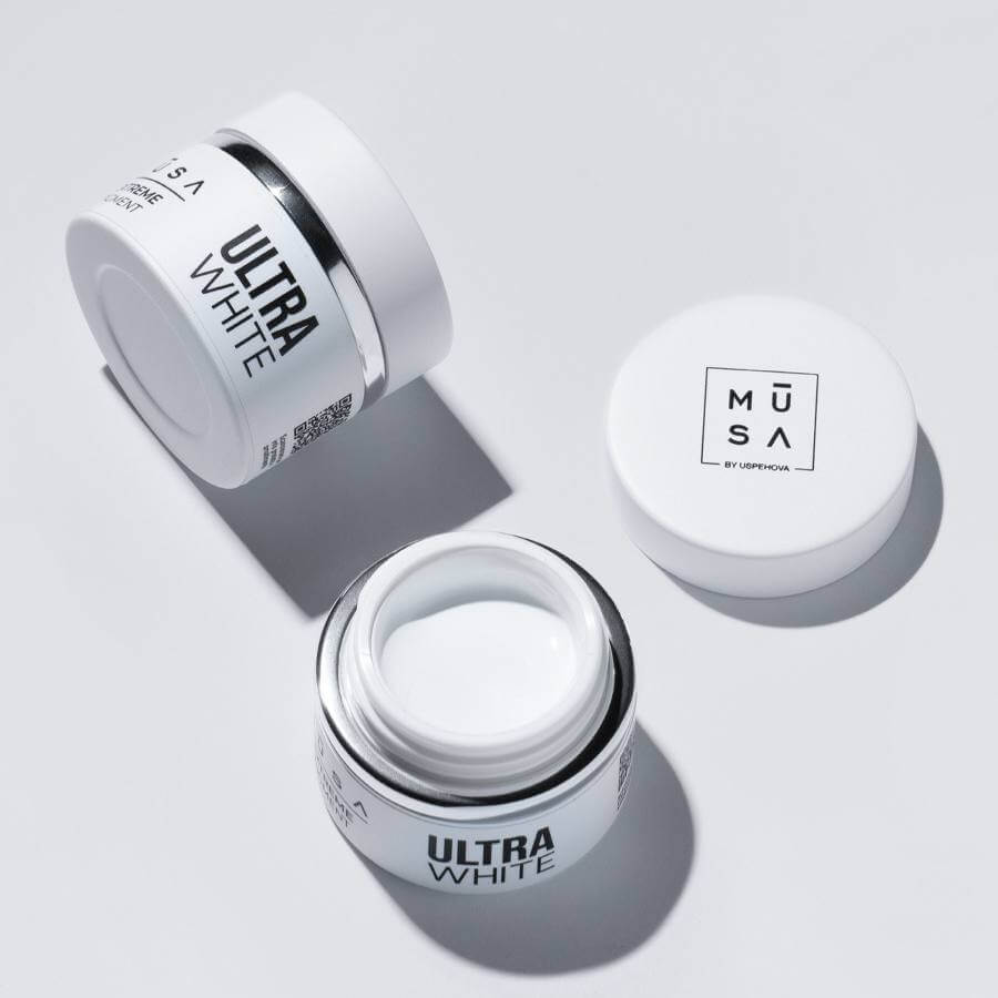 Gel Ultra White 15 ml – Gel Blanco Tiza para Manicura Francesa