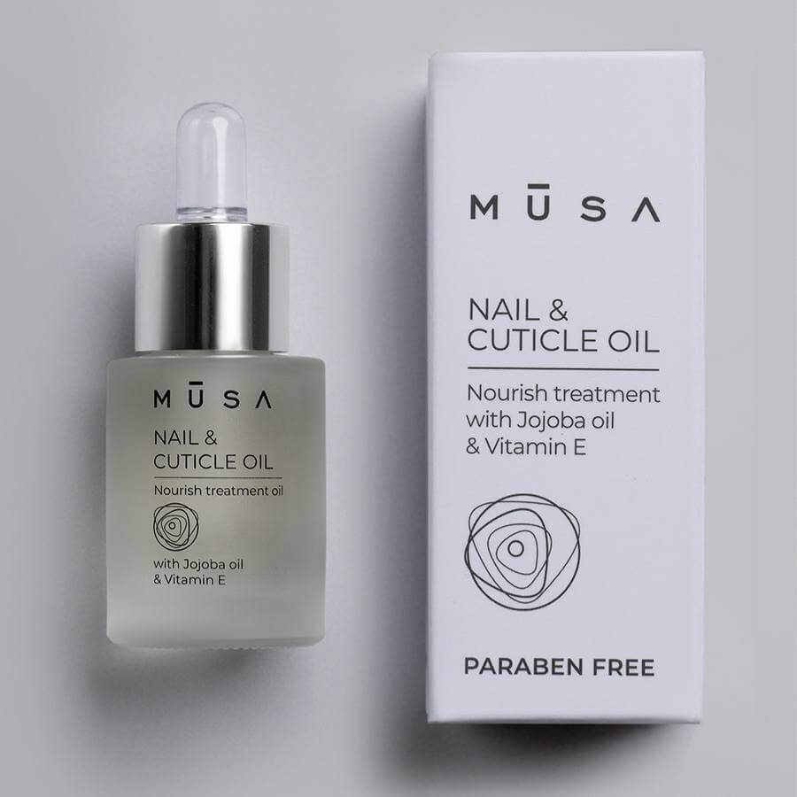 Nail & Cuticle Oil de 15 ml con pipeta para una hidratación profunda de uñas y cutículas