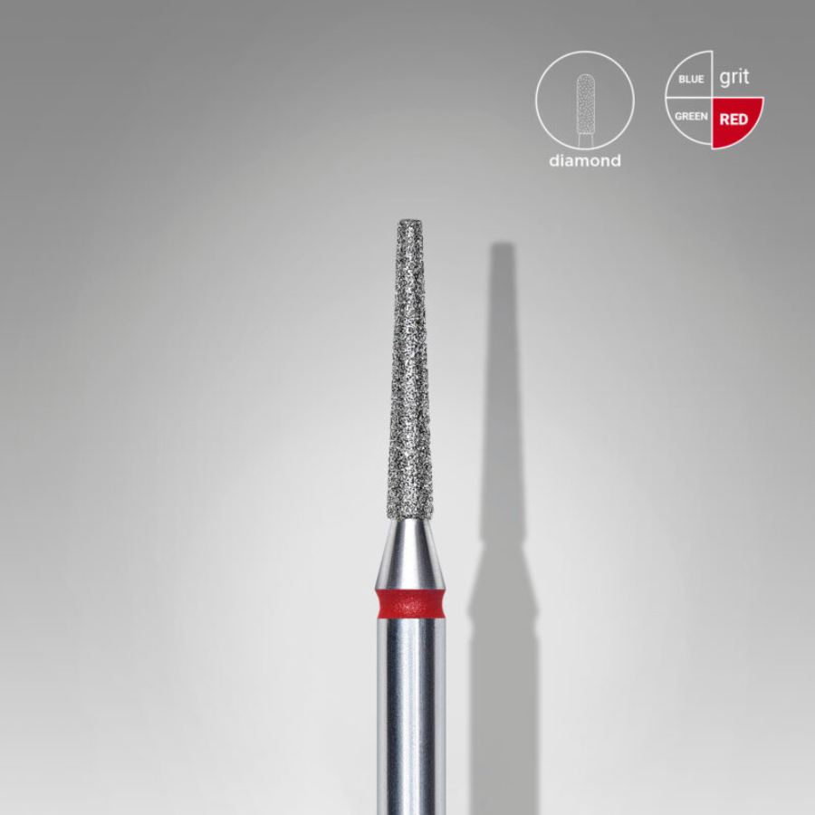 Fresa de Diamante Tronco Roja 1.6 mm