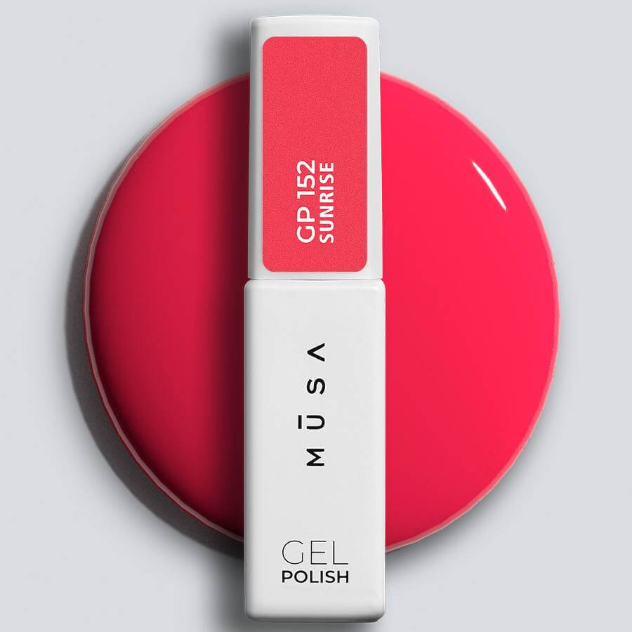 Esmalte Semipermanente 152 Rojo Cardenal, cobertura perfecta desde la primera capa, brillo duradero