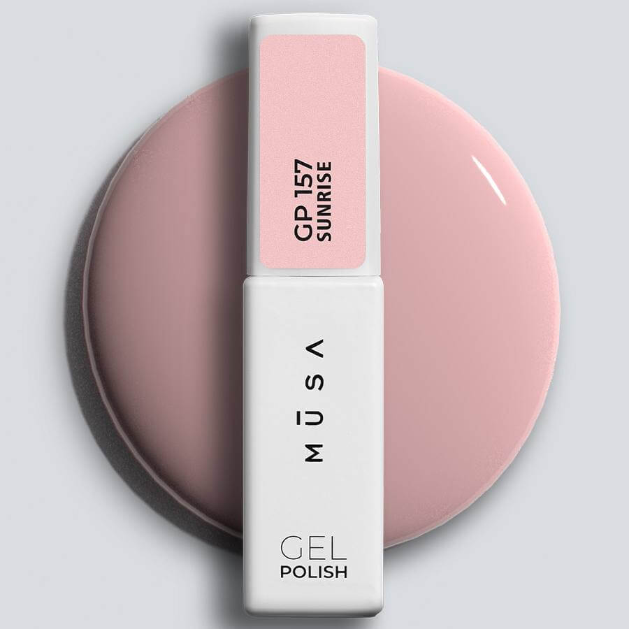 Esmalte Semipermanente Rosa Nude, cobertura total y fácil aplicación con acabados brillantes o mate.