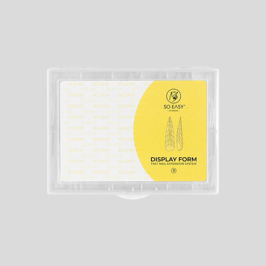 Dual Form 11 con 120 tips reutilizables para uñas oval, cuadrada corta, almendra de salón y formas extremas