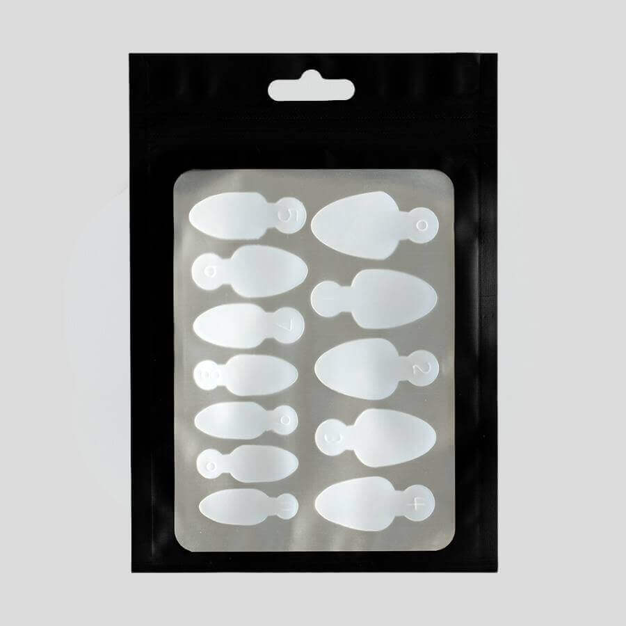 Plantillas de Silicona Francesa Oval Larga para Dual Form, flexibles y reutilizables