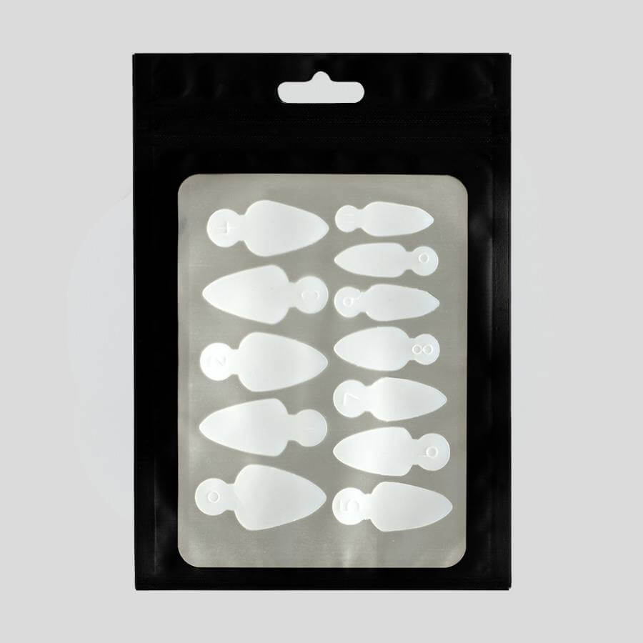 Plantillas de Silicona Francesa Larga Almendra para Dual Form, flexibles y reutilizables