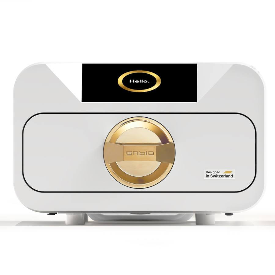 autoclave perfecto para salones de belleza enbio S beauty edition. combina seguridad y diseño