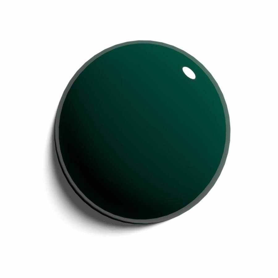 Esmalte Efecto Gel verde bosque, esmalte profesional en tono caqui claro con efecto gel, diseñado para una aplicación fácil y un acabado brillante sin necesidad de lámpara UV