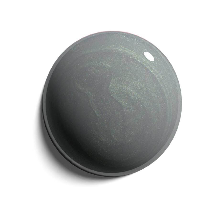 Esmalte Efecto Gel gris perla, esmalte profesional en tono caqui claro con efecto gel, diseñado para una aplicación fácil y un acabado brillante sin necesidad de lámpara UV