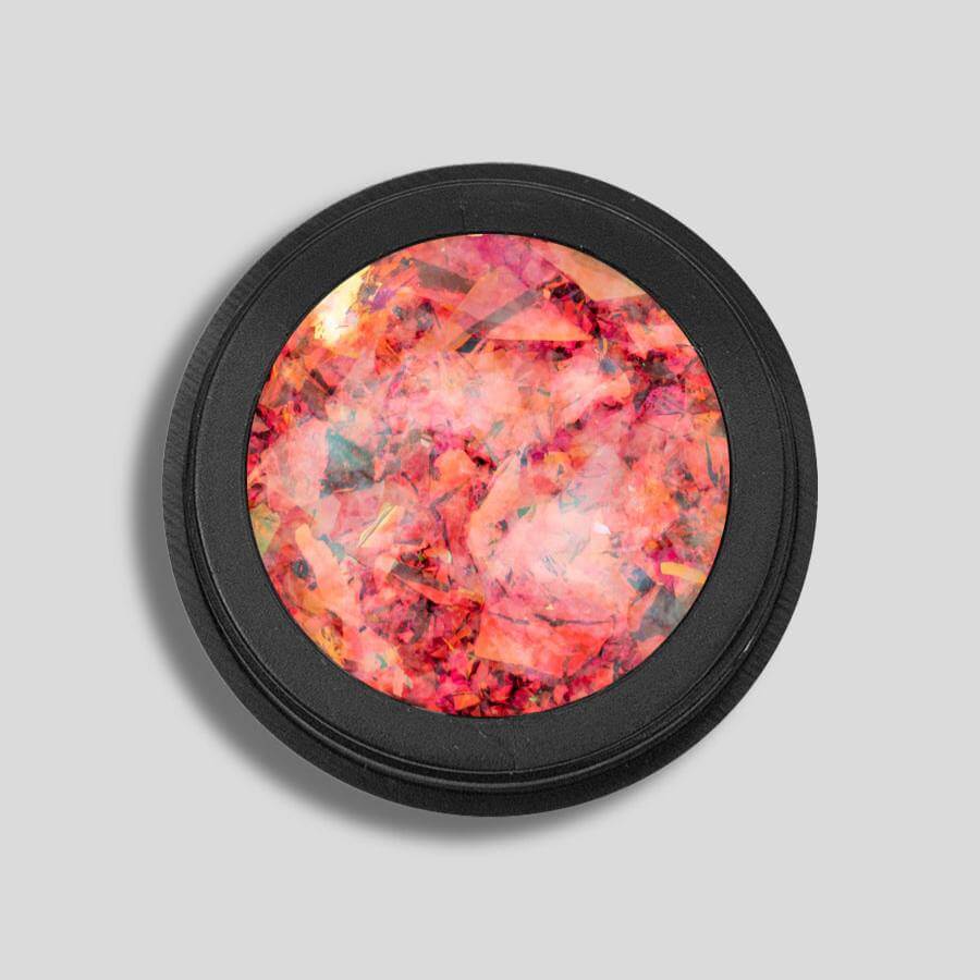 Pigment Flakes Chameleon 315, escamas de pigmento camaleónico en tonos rojos y dorados para nail art