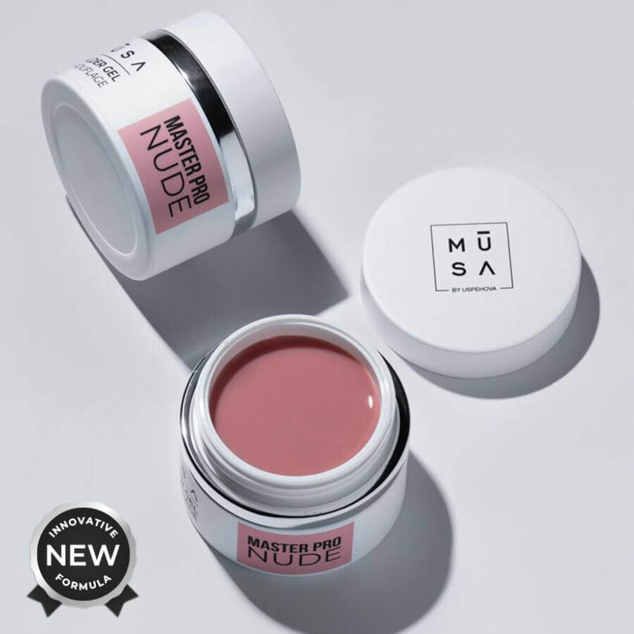 Master Pro Nude 15 ml - Gel Constructor Autonivelante en Tono Nude