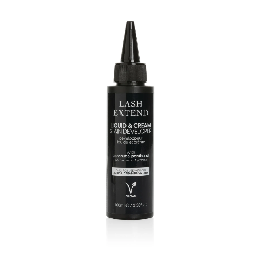 Cream Stain Developer para tinte de cejas, fácil de usar y vegano