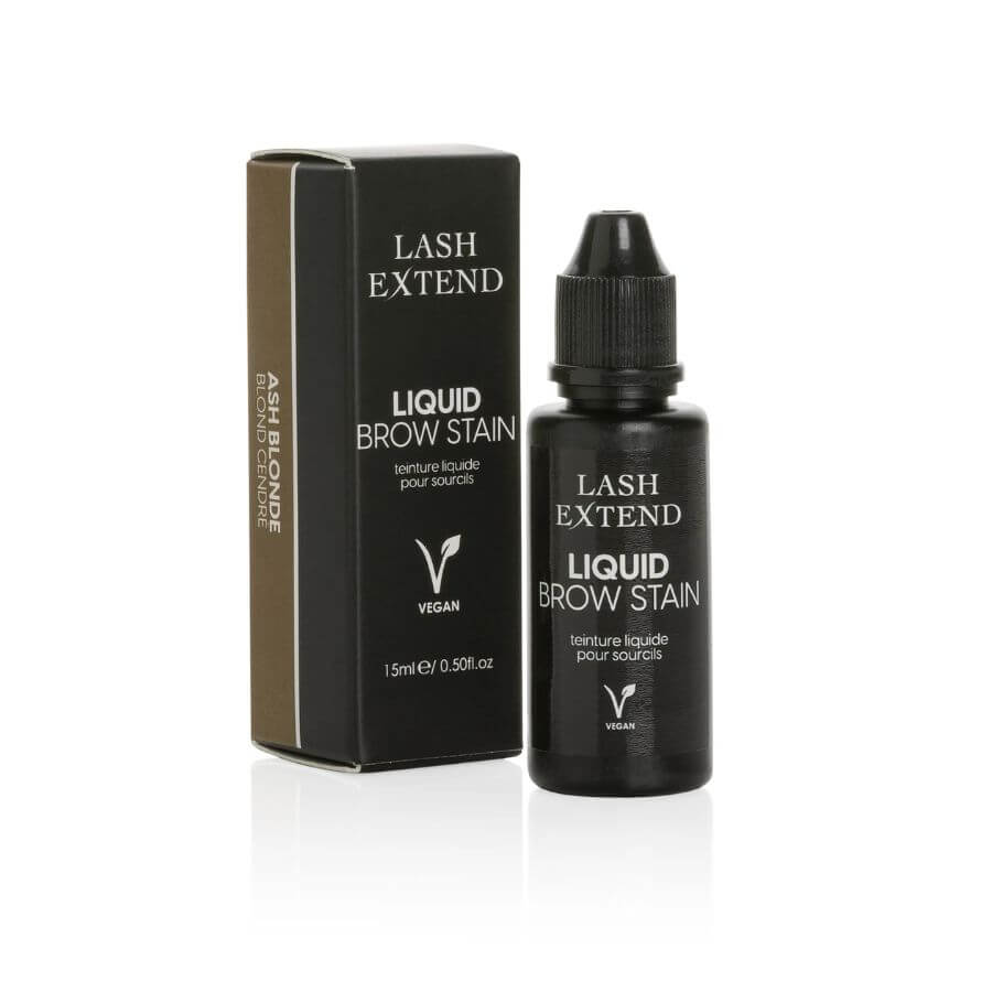 Tinte Híbrido Liquid Brow Stain Ash Blonde para coloración de cejas y pestañas. Rubio ceniza