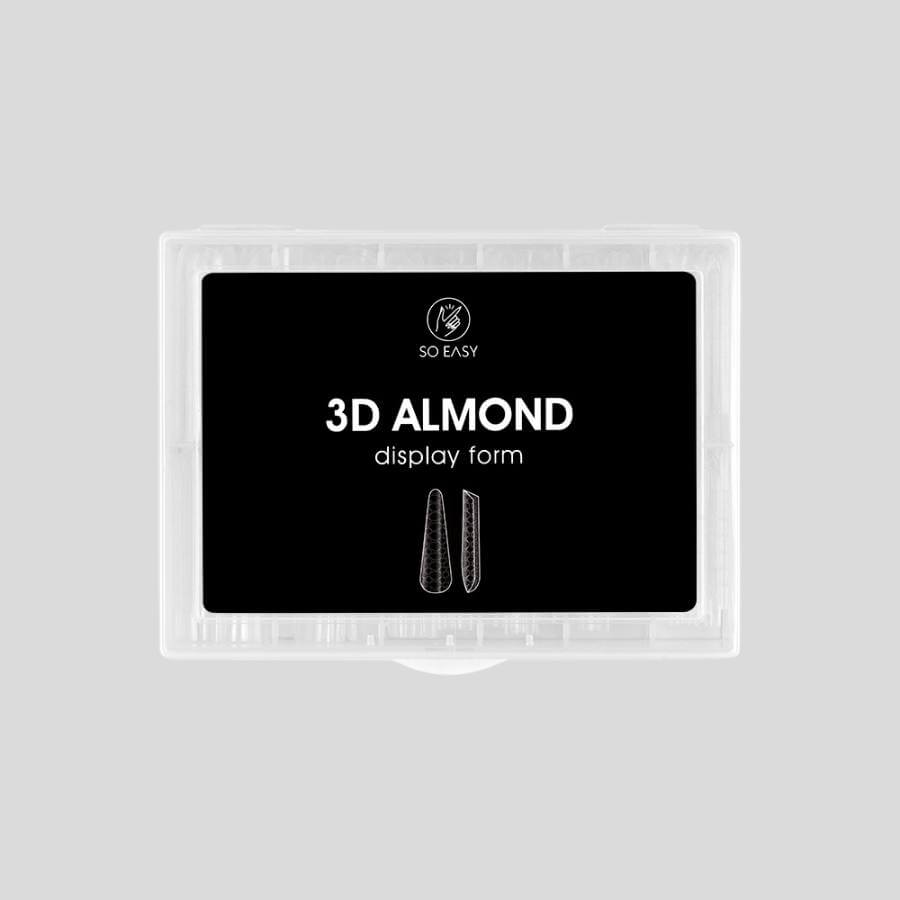 Moldes reutilizables 3D para crear la forma de almendra con efecto pitón. Reduce el tiempo de construcción, ideal para profesionales