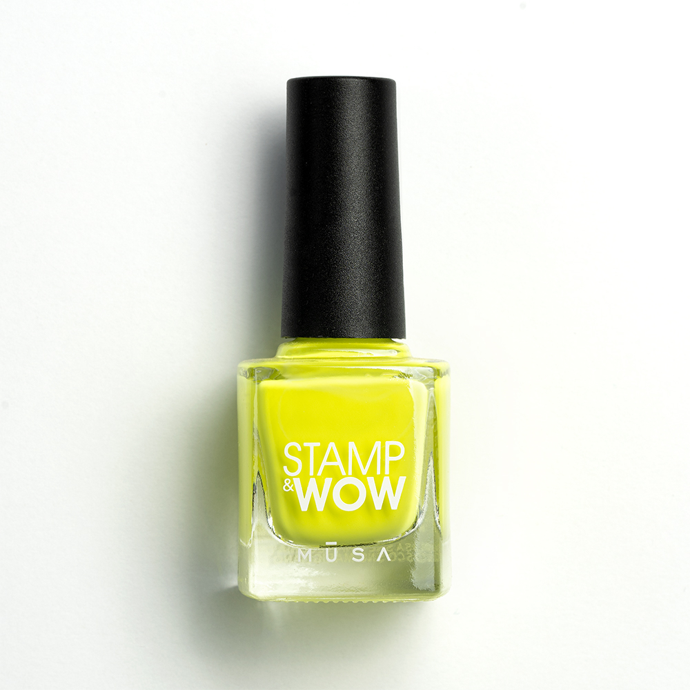 Esmalte Stamp&Wow de alta pigmentación para técnica de stamping, disponible en 32 colores