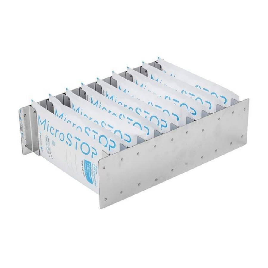 Maxi M3 Esterilizador de Calor Seco Microstop Maxi con control automático y tres modos de funcionamiento para salones grandes.