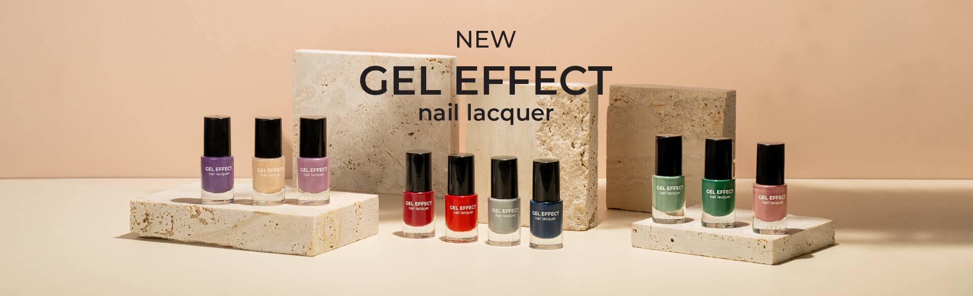 nuevos esmaltes colores - gel effect