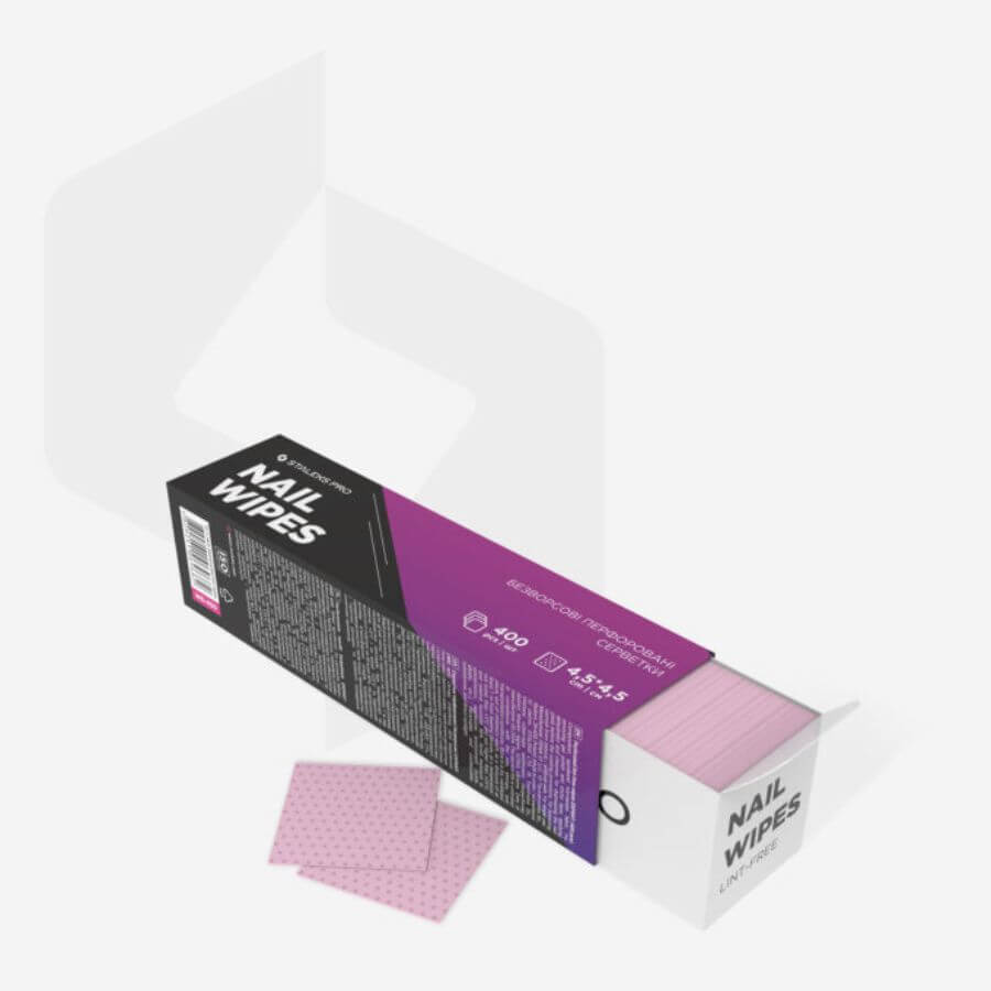 Toallitas Perforadas Sin Pelusa EXPERT Staleks Pro para limpieza de uñas y herramientas