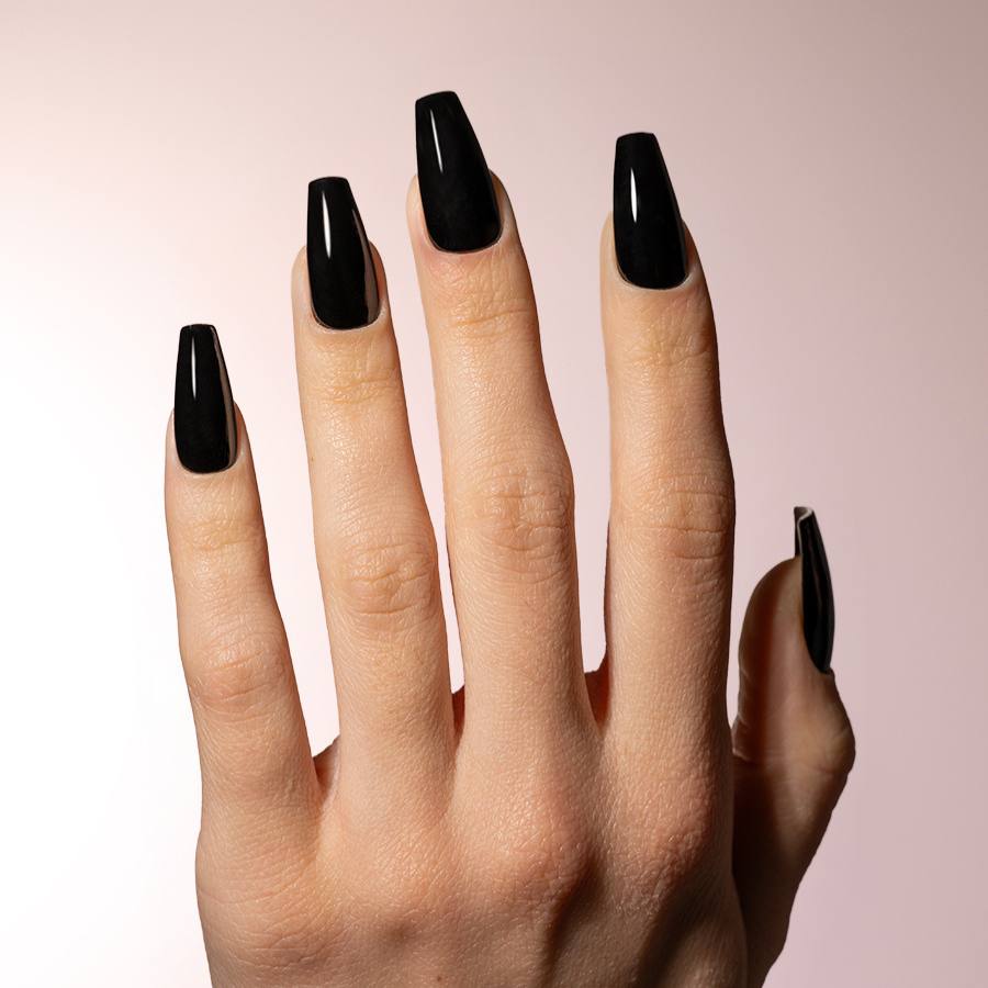 Esmalte gel semipermanente negro SP001 Simply Musa – 8 ml