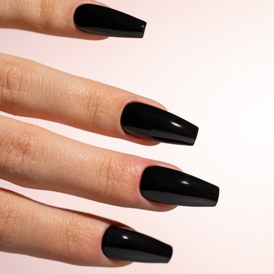Esmalte gel semipermanente negro SP001 Simply Musa – 8 ml