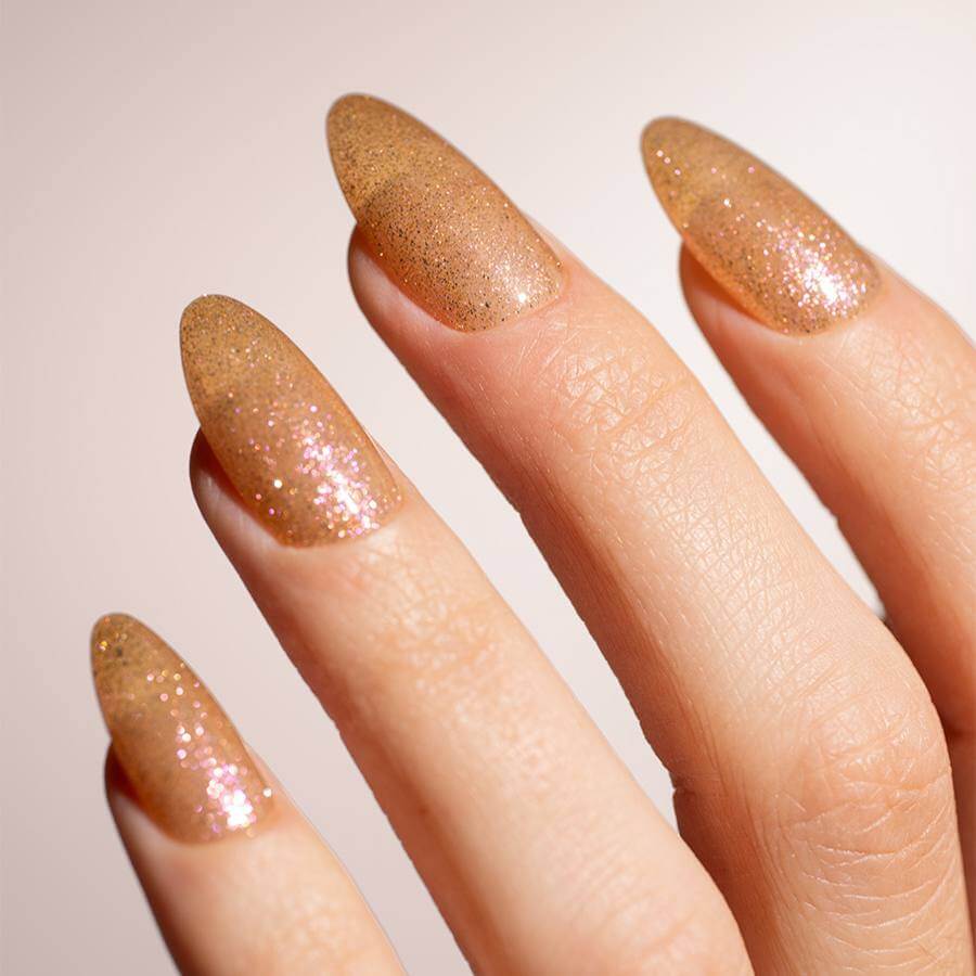 Gel semipermanente Oro Glitter SP004 Simply Musa – esmalte uñas 8 ml