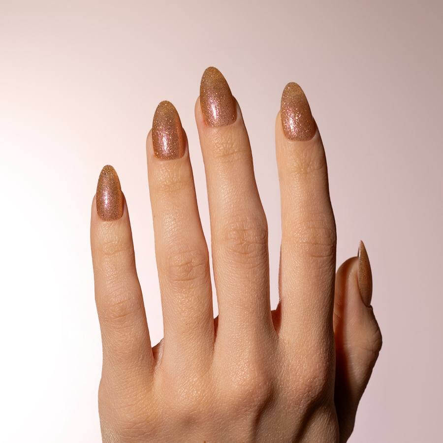 Gel semipermanente Oro Glitter SP004 Simply Musa – esmalte uñas 8 ml