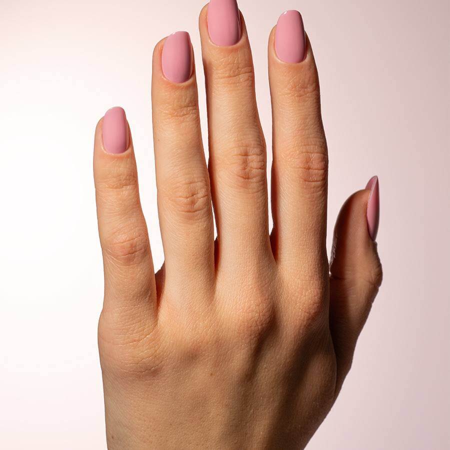 Gel semipermanente rosa sorbete sin HEMA Simply Musa SP009 de 8 ml