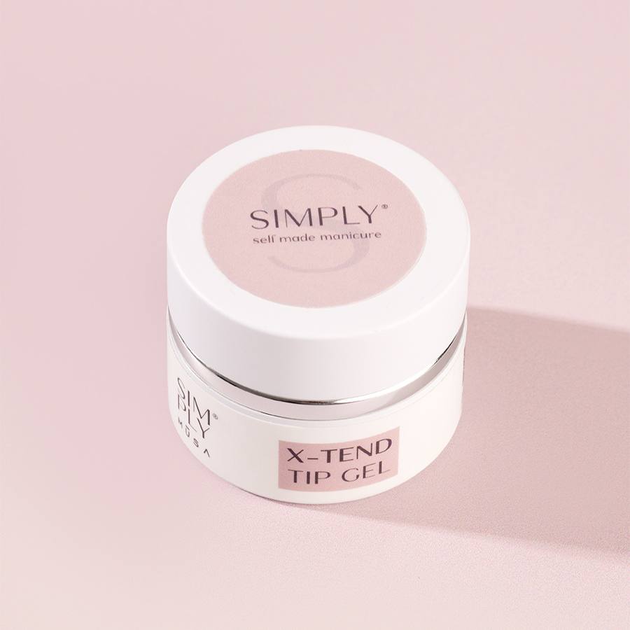 Gel adhesivo X-tend Tip Gel Simply Musa para Press On Tips 15 ml.
