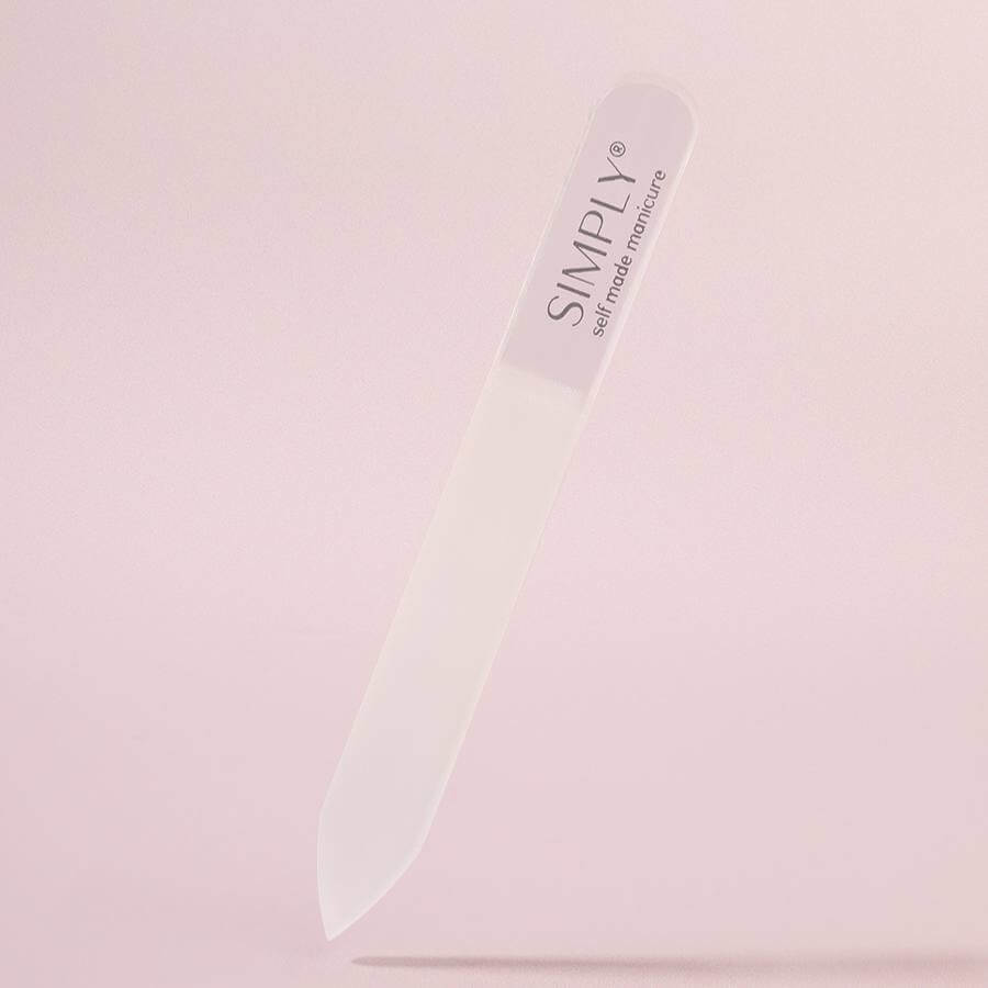 Lima Cristal Uña Natural Simply Musa – Lima de cristal para sellar y proteger uñas