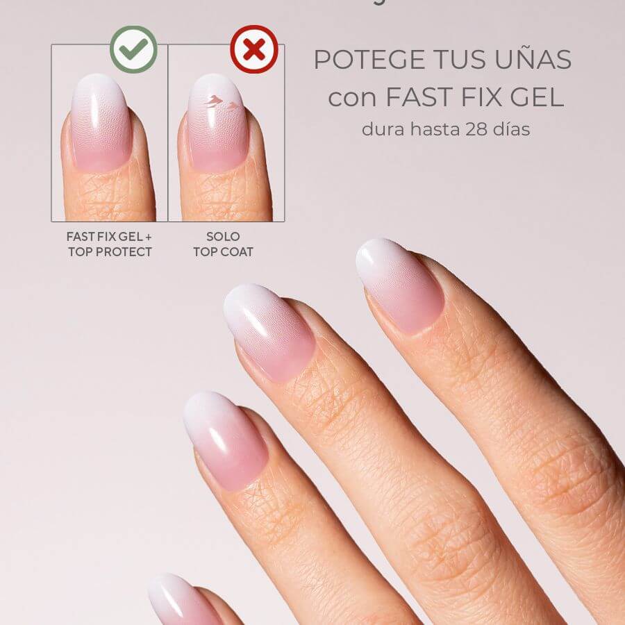 Tips Soft Gel Press On Baby Boomer Oval Corta 02 Pink para una manicura natural en tonos rosa, duradera y fácil de aplicar.