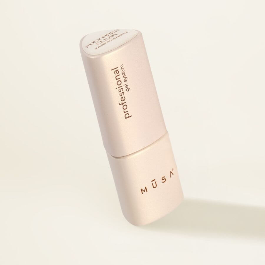 POLY FIBER® Gel en Botella – Gel transparente con fibras poliméricas 8 ml