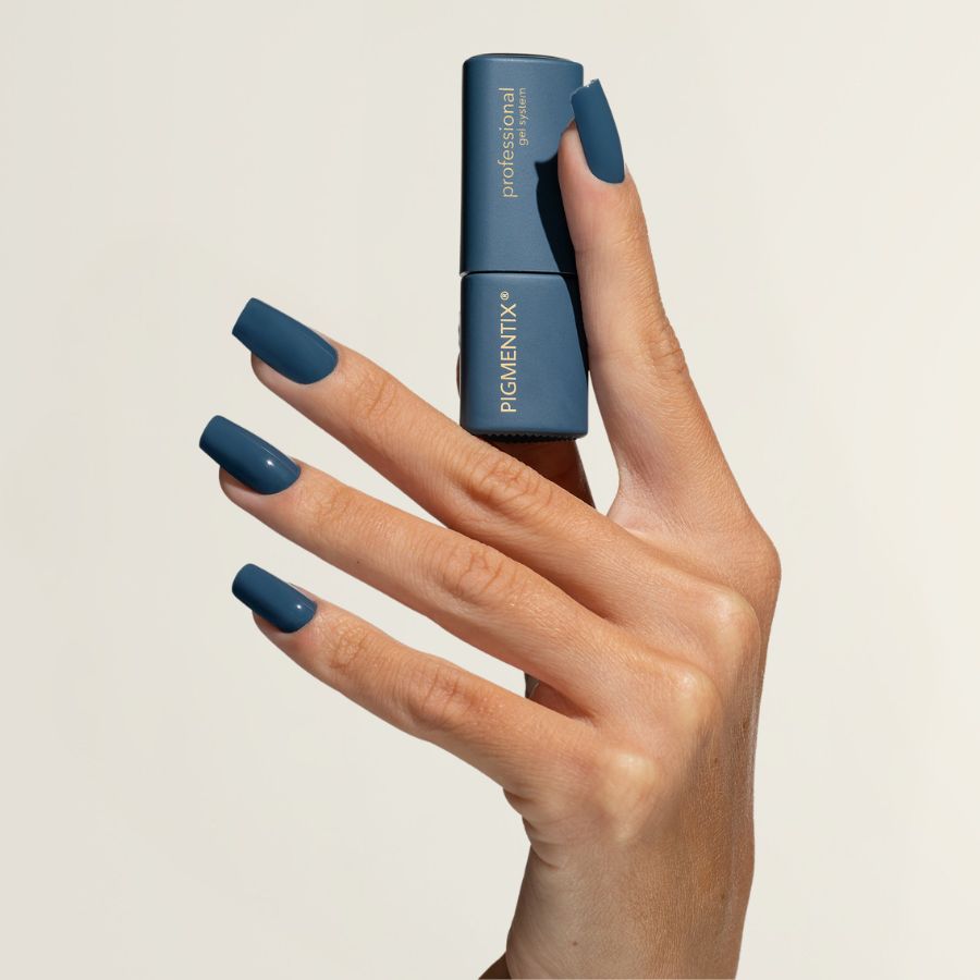 Pigmentix® Esmalte Semipermanente Denim 037 – Azul Denim Ultra Pigmentado