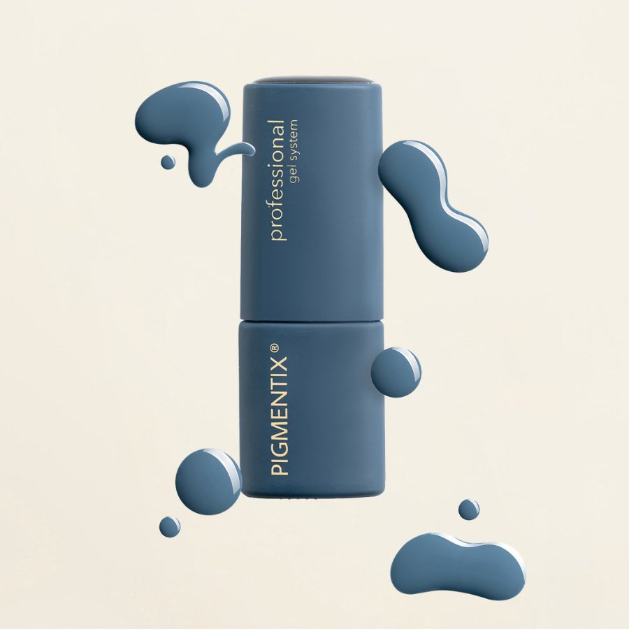 Pigmentix® Esmalte Semipermanente Denim 037 – Azul Denim Ultra Pigmentado