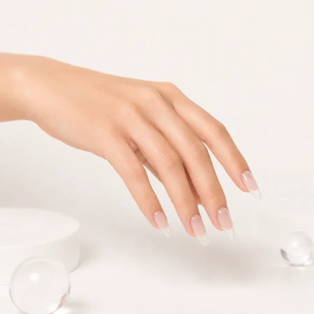 Kit Soft Gel Press On Clear