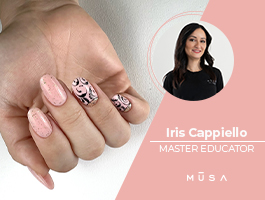 Relleno de uñas con acrygel y aplicación de color base, tutorial paso a paso.